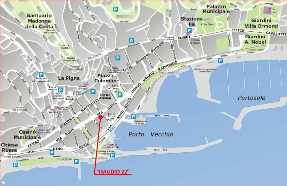 Gaudio 22 Apartment سانريمو المظهر الخارجي الصورة